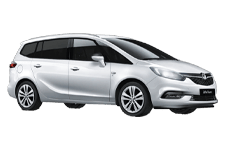 Van Hire Northwich - Vauxhall Zafira 5 + 2 - Minibus hire Northwich